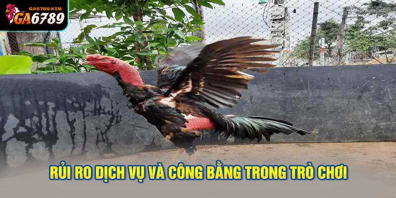 Rủi ro về chất lượng dịch vụ và công bằng trong trò chơi