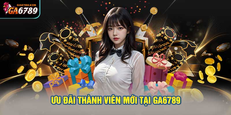 Ưu đãi thành viên mới tại GA6789